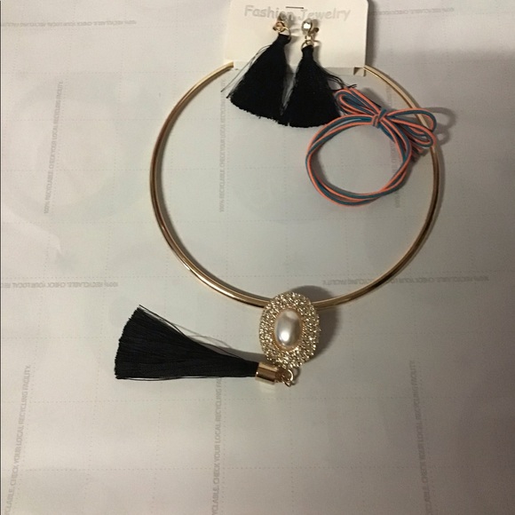 ❤️❤️3pcs Beautiful choker necklace pearl pendant drop - Picture 7 of 12